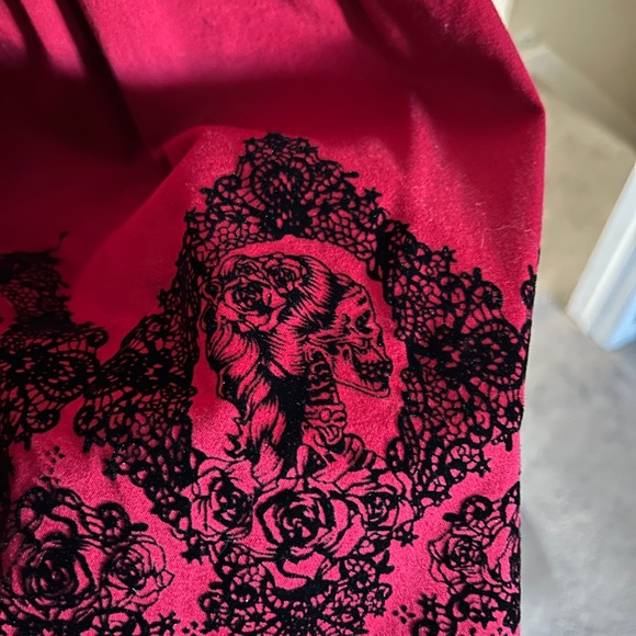 Hot Topic Skull Cameo Corset Style Dress - Picture 2 of 3